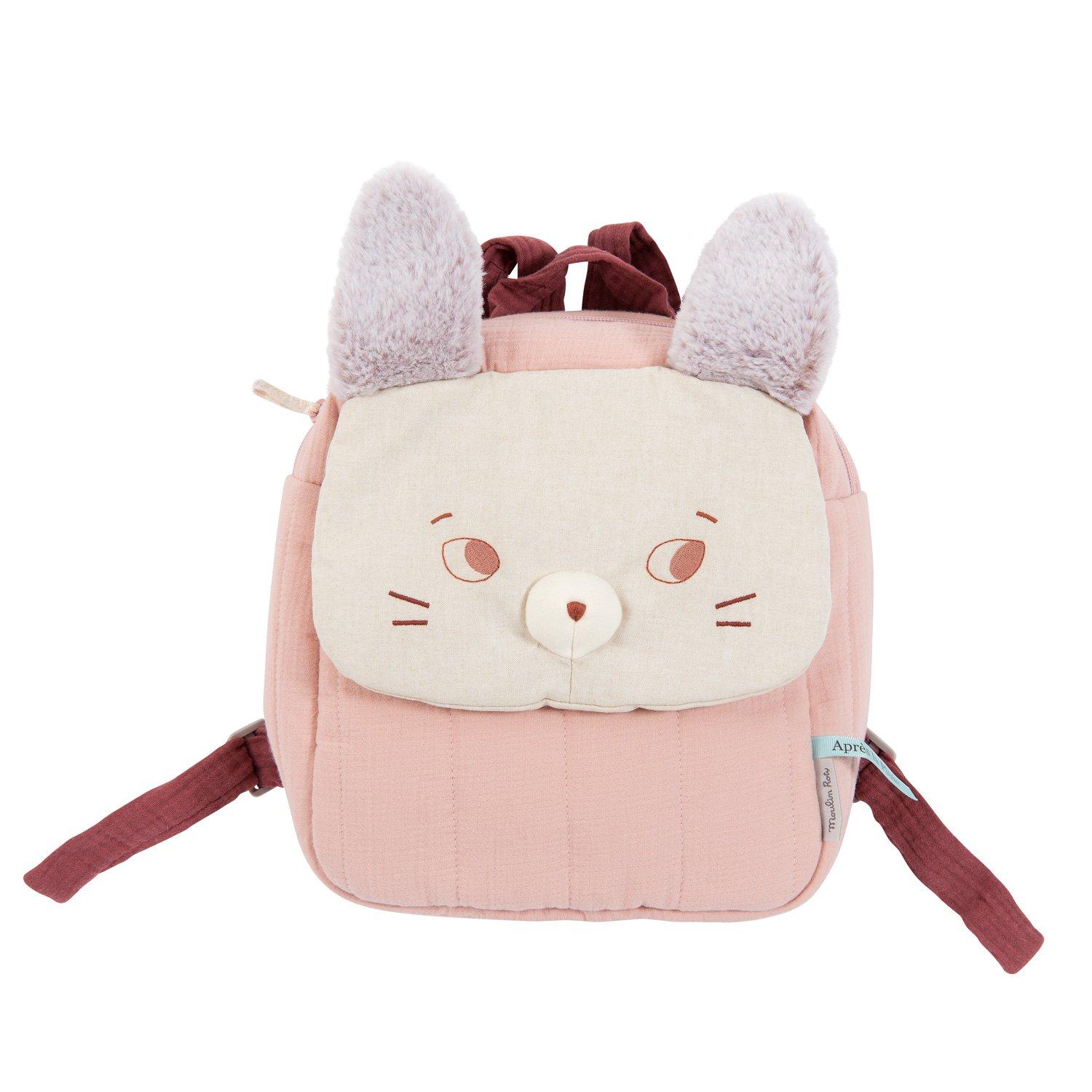 Rucksack Maus, Après La Pluie Mädchen Rosa ONE SIZE von Moulin Roty