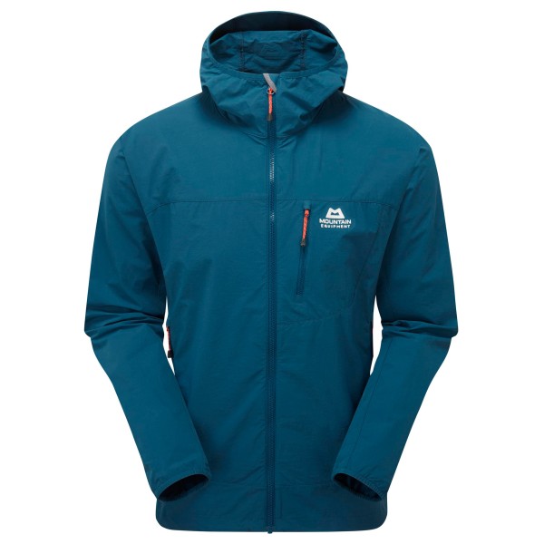Mountain Equipment - Echo Hooded Jacket - Softshelljacke Gr L blau von Mountain Equipment