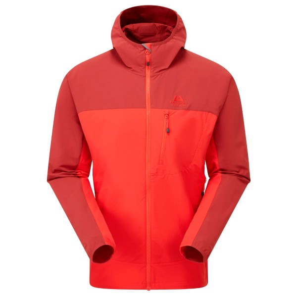 Mountain Equipment - Echo Hooded Jacket - Softshelljacke Gr M rot von Mountain Equipment