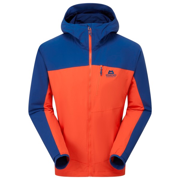 Mountain Equipment - Frontier Jacket - Softshelljacke Gr M rot/blau von Mountain Equipment