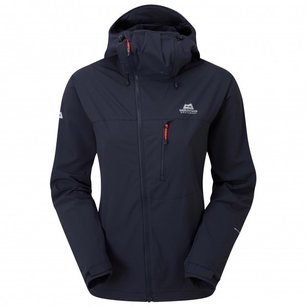 Mountain Equipment - Squall Hooded Jacket - Softshelljacke Gr M blau von Mountain Equipment