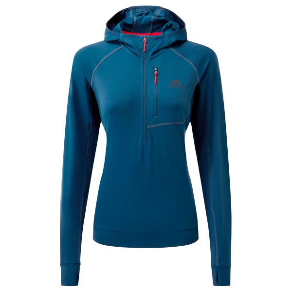 Mountain Equipment - Women's Aiguille Hooded Top - Hoodie Gr 10 blau von Mountain Equipment