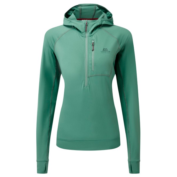 Mountain Equipment - Women's Aiguille Hooded Top - Hoodie Gr 16 grün/türkis von Mountain Equipment