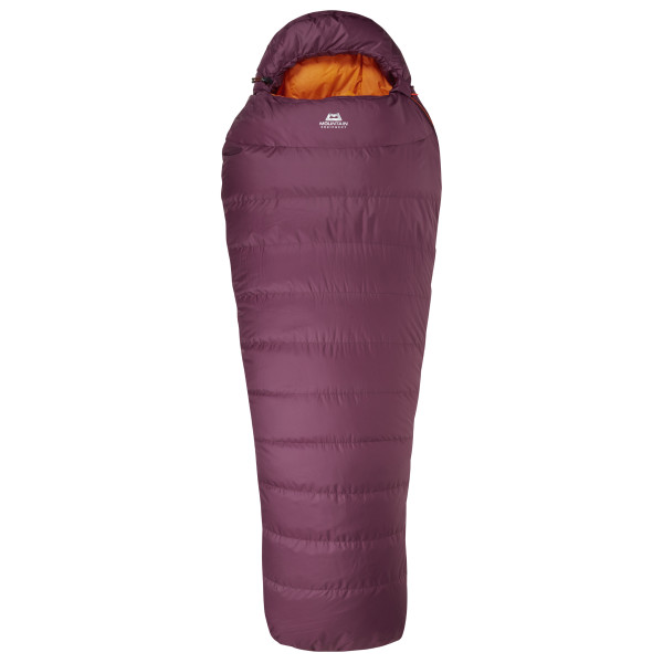 Mountain Equipment - Women's Classic Eco 300 - Daunenschlafsack Gr Long - Body Size: 185 cm;Regular - Body Size: 170 cm raisin von Mountain Equipment