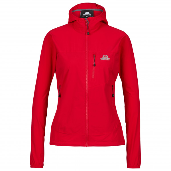 Mountain Equipment - Women's Echo Hooded Jacket - Softshelljacke Gr 10;12;14;16;8 blau;bunt;rot von Mountain Equipment