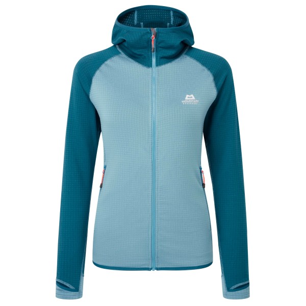 Mountain Equipment - Women's Eclipse Hooded Jacket - Fleecejacke Gr 10;12;14;16;8 blau;türkis von Mountain Equipment