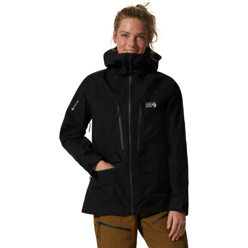 Mountain Hardwear Damen Boundary Ridge Gore Tex Jacket - schwarz (Grösse: M) von Mountain Hardwear