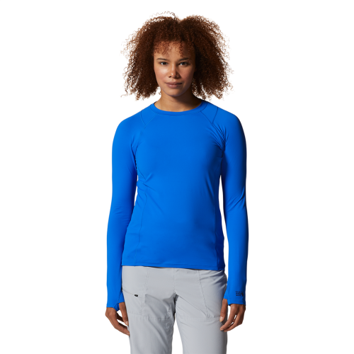 Mountain Hardwear Damen Crater Lake™ Long Sleeve - blau (Grösse: L) von Mountain Hardwear