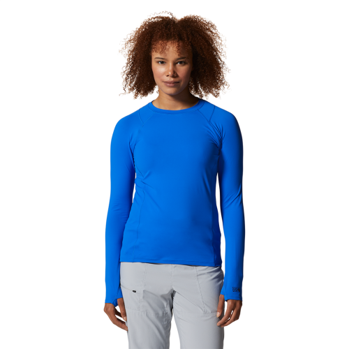 Mountain Hardwear Damen Crater Lake™ Long Sleeve - blau (Grösse: XS) von Mountain Hardwear