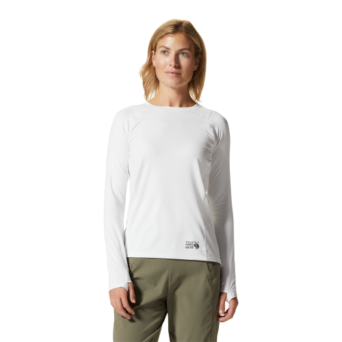 Mountain Hardwear Damen Crater Lake™ Long Sleeve - weiss (Grösse: L) von Mountain Hardwear