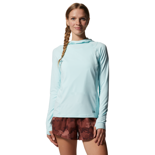 Mountain Hardwear Damen Crater Lake Active™ Hoody - blau (Grösse: L) von Mountain Hardwear