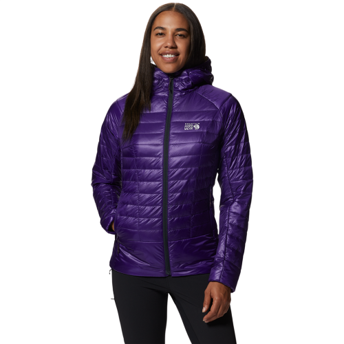 Mountain Hardwear Damen Ghost Shadow Hoody - violett (Grösse: S) von Mountain Hardwear