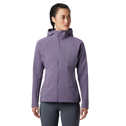 Mountain Hardwear Damen Keele Hoody - violett (Grösse: M) von Mountain Hardwear