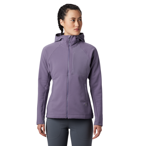 Mountain Hardwear Damen Keele Hoody - violett (Grösse: XS) von Mountain Hardwear