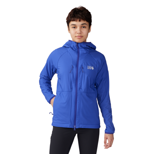 Mountain Hardwear Damen Kor AirShell Warm Jacket - blau (Grösse: S) von Mountain Hardwear