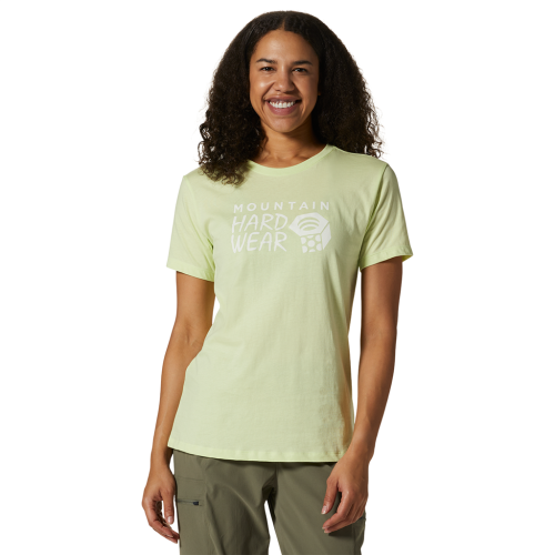 Mountain Hardwear Damen MHDamen Logo Short Sleeve - grün (Grösse: S) von Mountain Hardwear