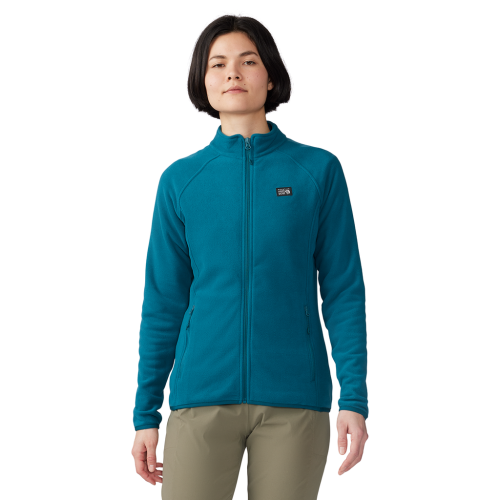 Mountain Hardwear Damen Microchill™ Full Zip Jacket - blau (Grösse: XS) von Mountain Hardwear