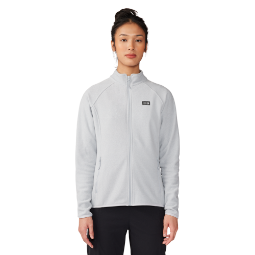 Mountain Hardwear Damen Microchill™ Full Zip Jacket - grau (Grösse: L) von Mountain Hardwear