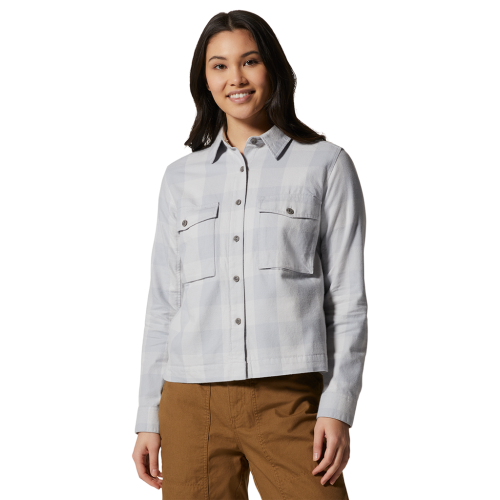 Mountain Hardwear Damen Moiry Shirt Jacket - grau (Grösse: M) von Mountain Hardwear