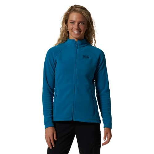 Mountain Hardwear Damen Polartec Microfleece Full Zip - blau (Grösse: M) von Mountain Hardwear