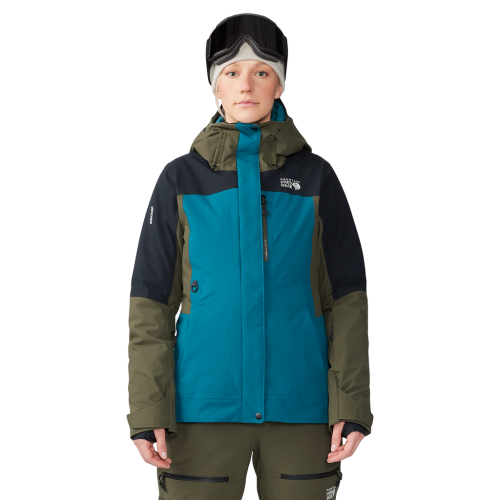 Mountain Hardwear Damen Powder Maven™ Jacket - blau (Grösse: L) von Mountain Hardwear