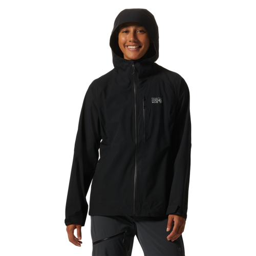 Mountain Hardwear Damen Stretch Ozonic Jacket - schwarz (Grösse: XL) von Mountain Hardwear