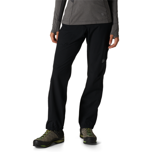 Mountain Hardwear Damen Stretch Ozonic Regenhose - schwarz (Grösse: XL) von Mountain Hardwear