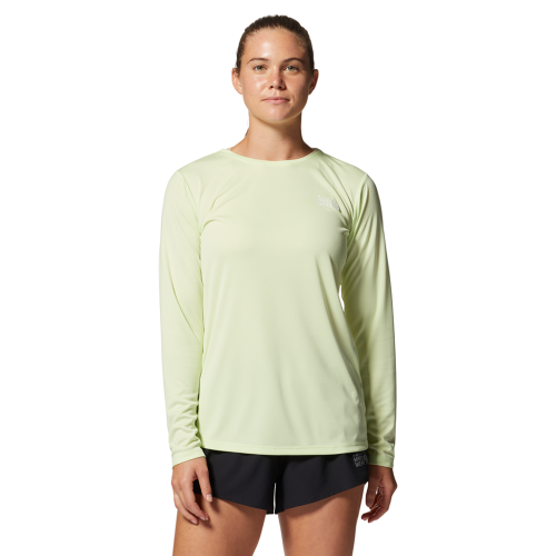 Mountain Hardwear Damen Wicked Tech™ Long Sleeve - gelb (Grösse: L) von Mountain Hardwear