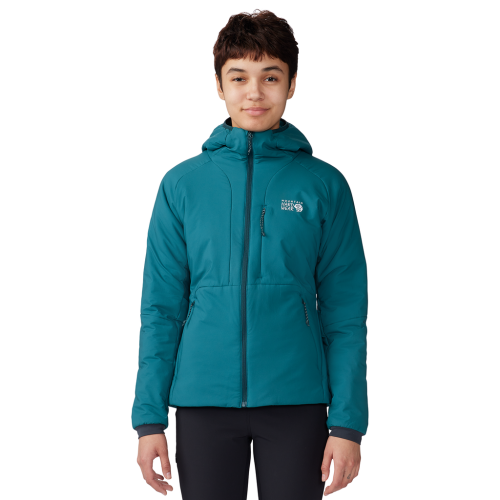 Mountain Hardwear Kor Stasis™ Hoody - blau (Grösse: L) von Mountain Hardwear