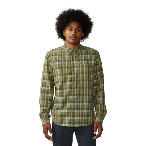 Mountain Hardwear M Big Cottonwood LS Shirt - grün (Grösse: XL) von Mountain Hardwear