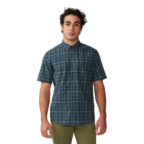 Mountain Hardwear M Big Cottonwood SS Shirt - schwarz (Grösse: M) von Mountain Hardwear