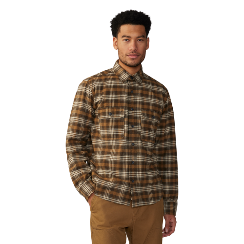 Mountain Hardwear M Cotton Flannel™ LS Shirt - braun (Grösse: L) von Mountain Hardwear