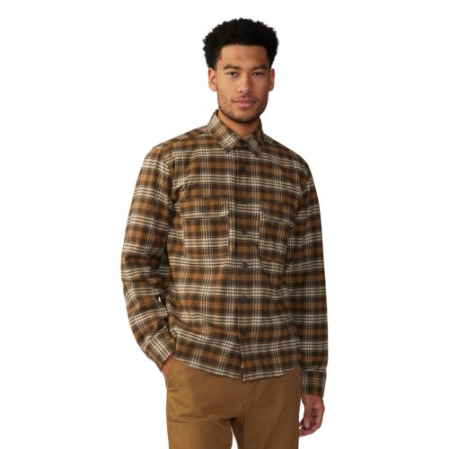 Mountain Hardwear M Cotton Flannel™ LS Shirt - braun (Grösse: M) von Mountain Hardwear