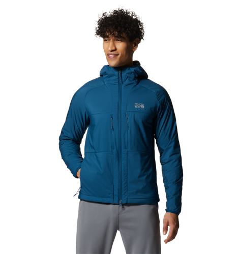 Mountain Hardwear M Kor AirShell Warm Jacket - blau (Grösse: S) von Mountain Hardwear