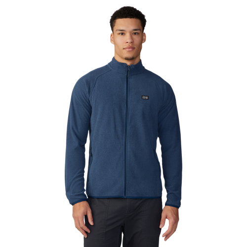 Mountain Hardwear M Microchill™ Full Zip Jacket - blau (Grösse: L) von Mountain Hardwear