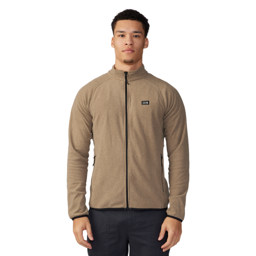 Mountain Hardwear M Microchill™ Full Zip Jacket - braun (Grösse: XL) von Mountain Hardwear