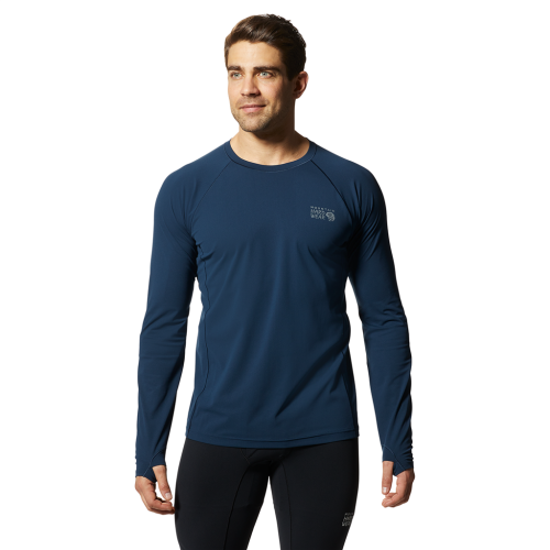 Mountain Hardwear M Mountain Stretch™ Long Sleeve - blau (Grösse: M) von Mountain Hardwear