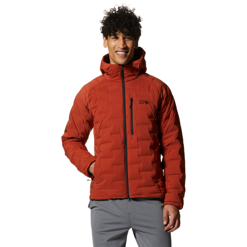 Mountain Hardwear M Stretchdown Hoody - rot (Grösse: S) von Mountain Hardwear