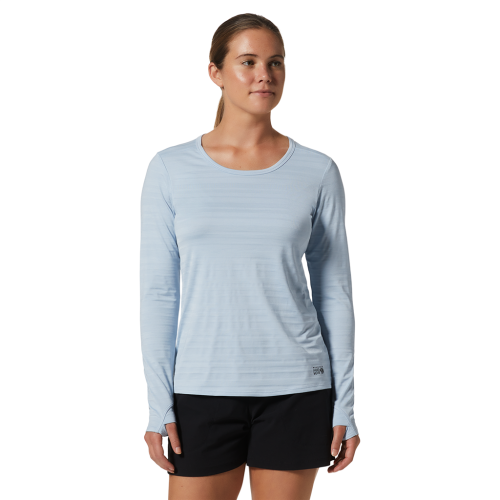 Mountain Hardwear Mighty Stripe™ Long Sleeve - blau (Grösse: S) von Mountain Hardwear