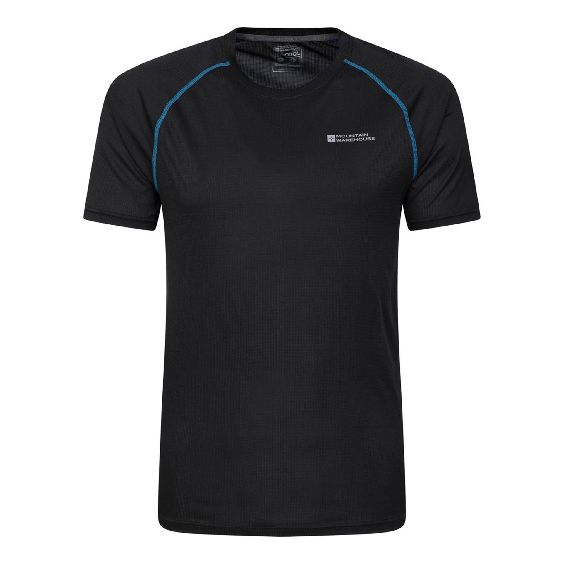 Aero Ii Tshirt Herren Schwarz S von Mountain Warehouse