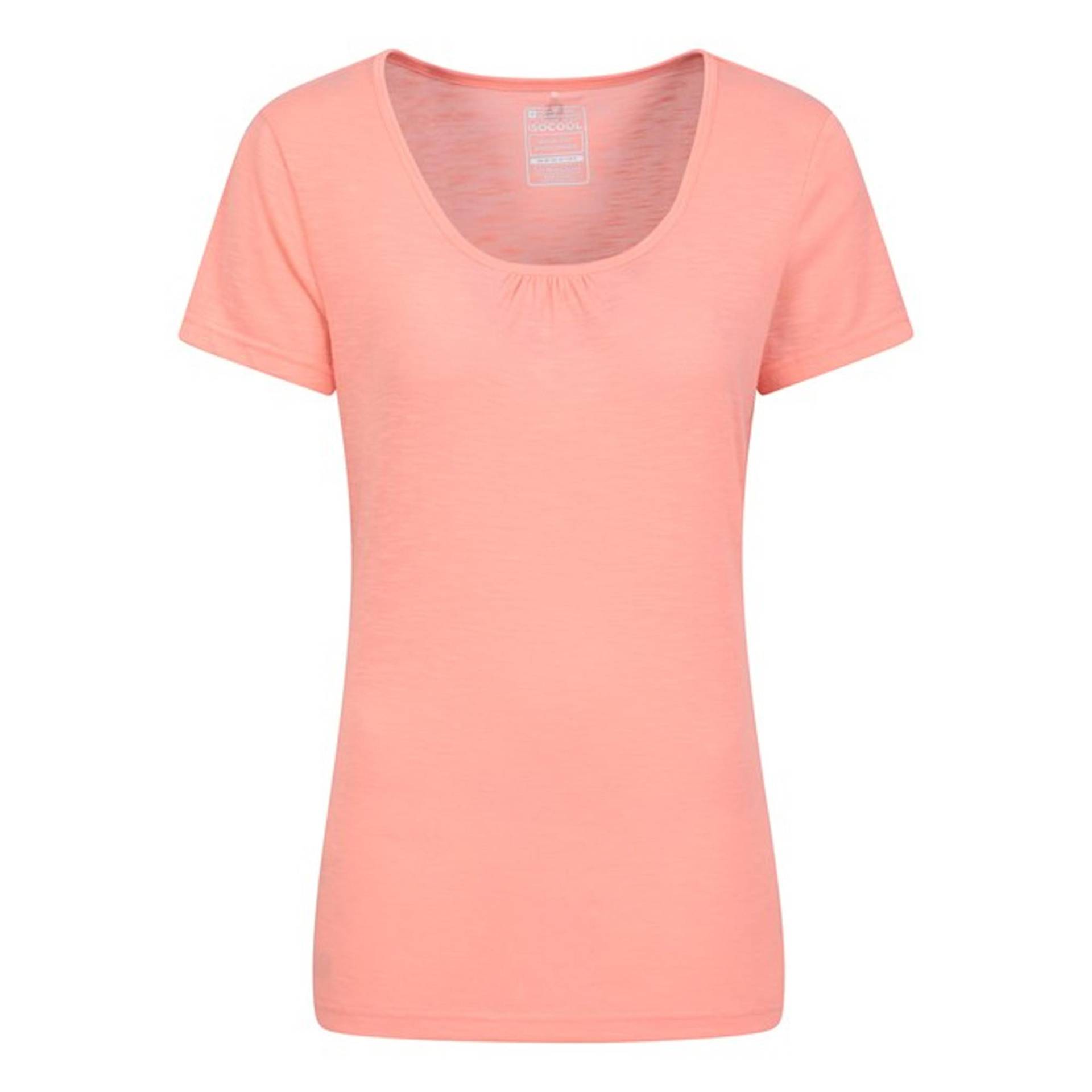 Agra Tshirt Damen Korall 38 von Mountain Warehouse