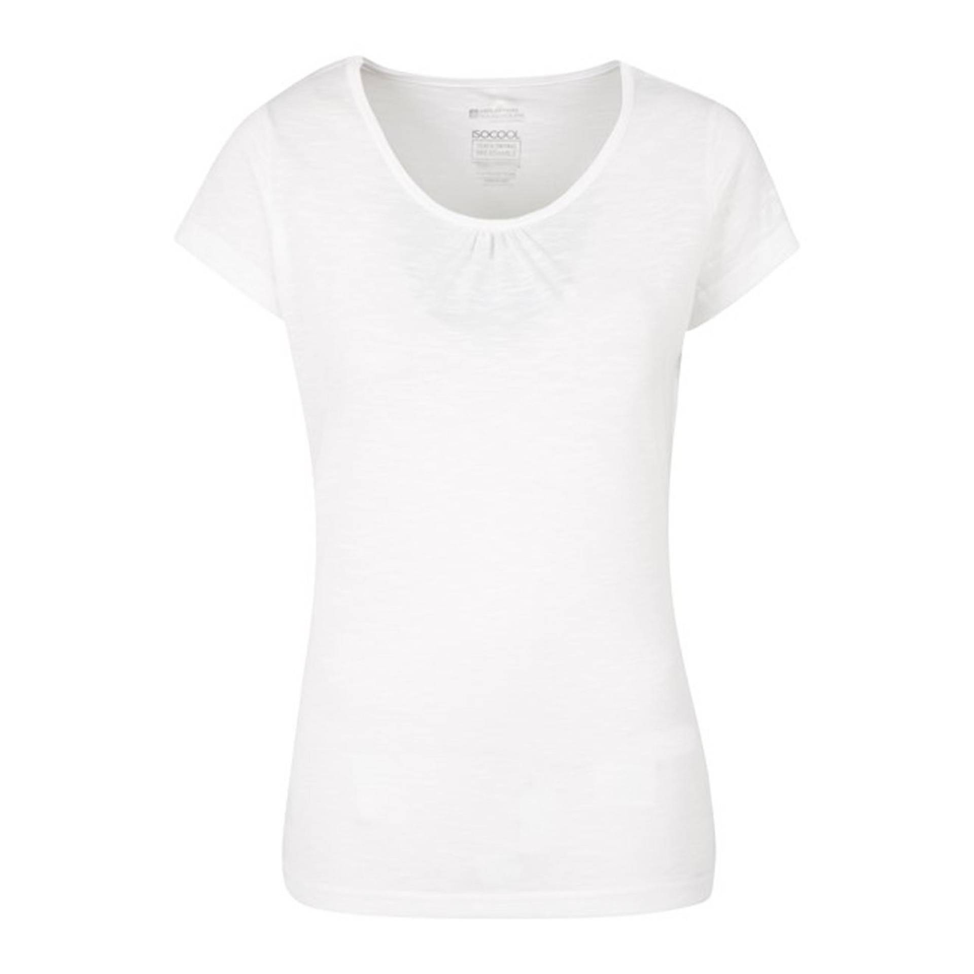 Agra Tshirt Damen Weiss 36 von Mountain Warehouse