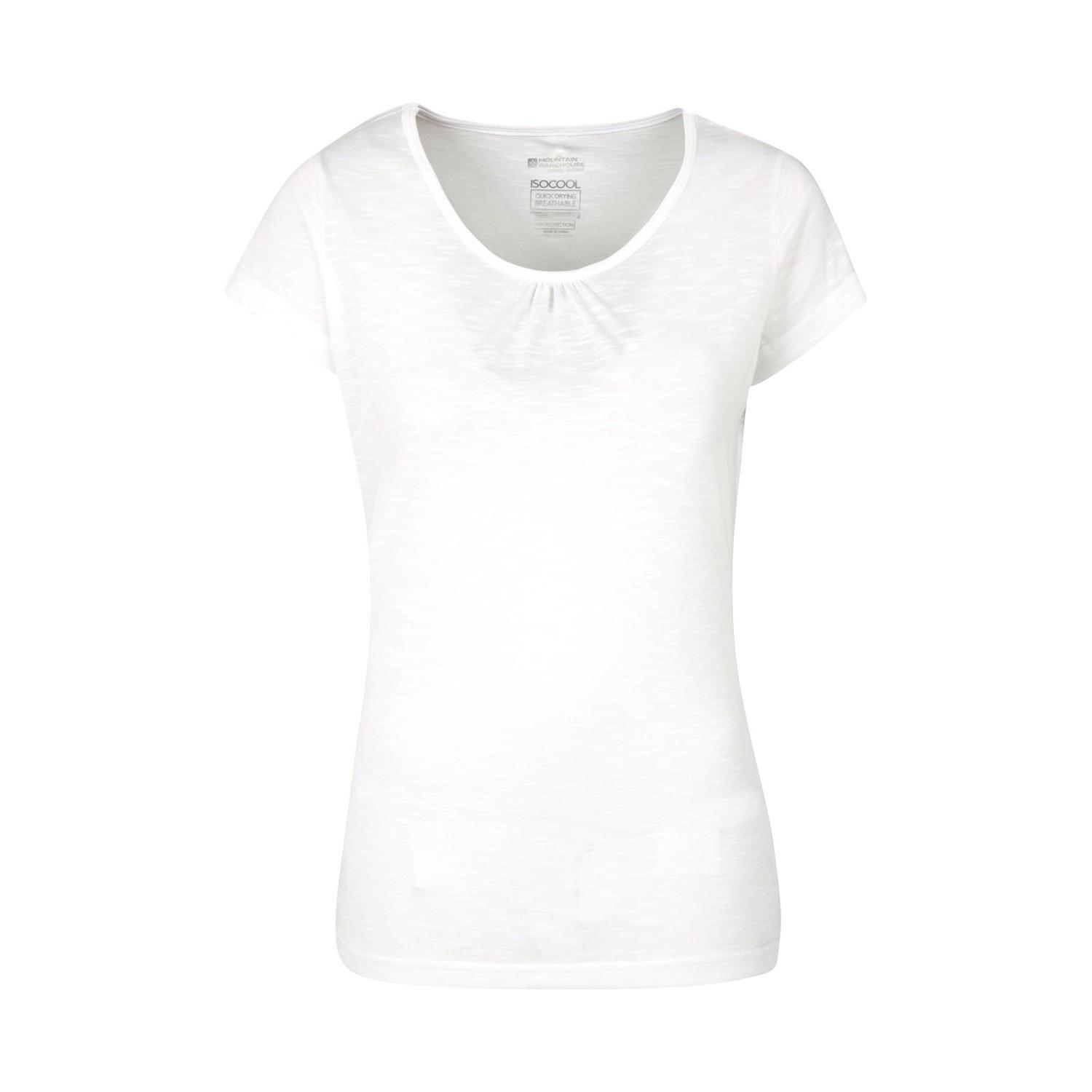 Agra Tshirt Schnelltrockend Damen Weiss 44 von Mountain Warehouse