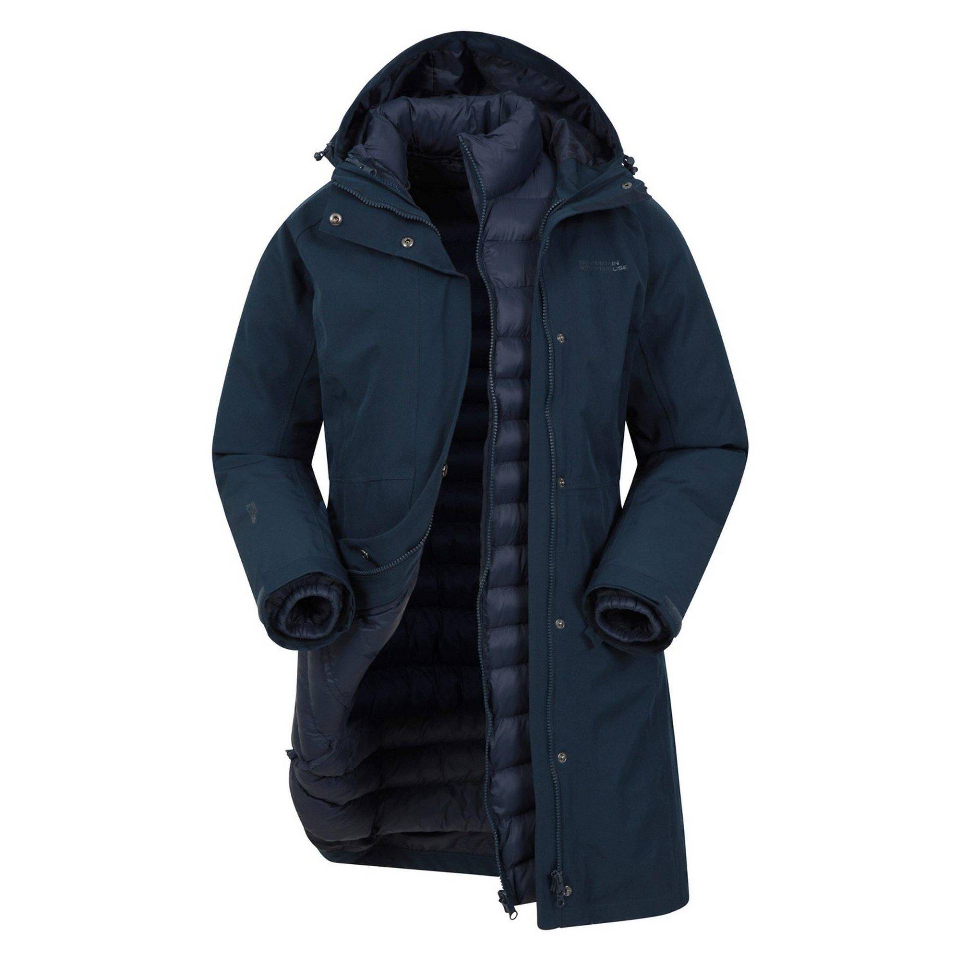 Alaskan Jacke 3 In 1 Damen Marine 32 von Mountain Warehouse