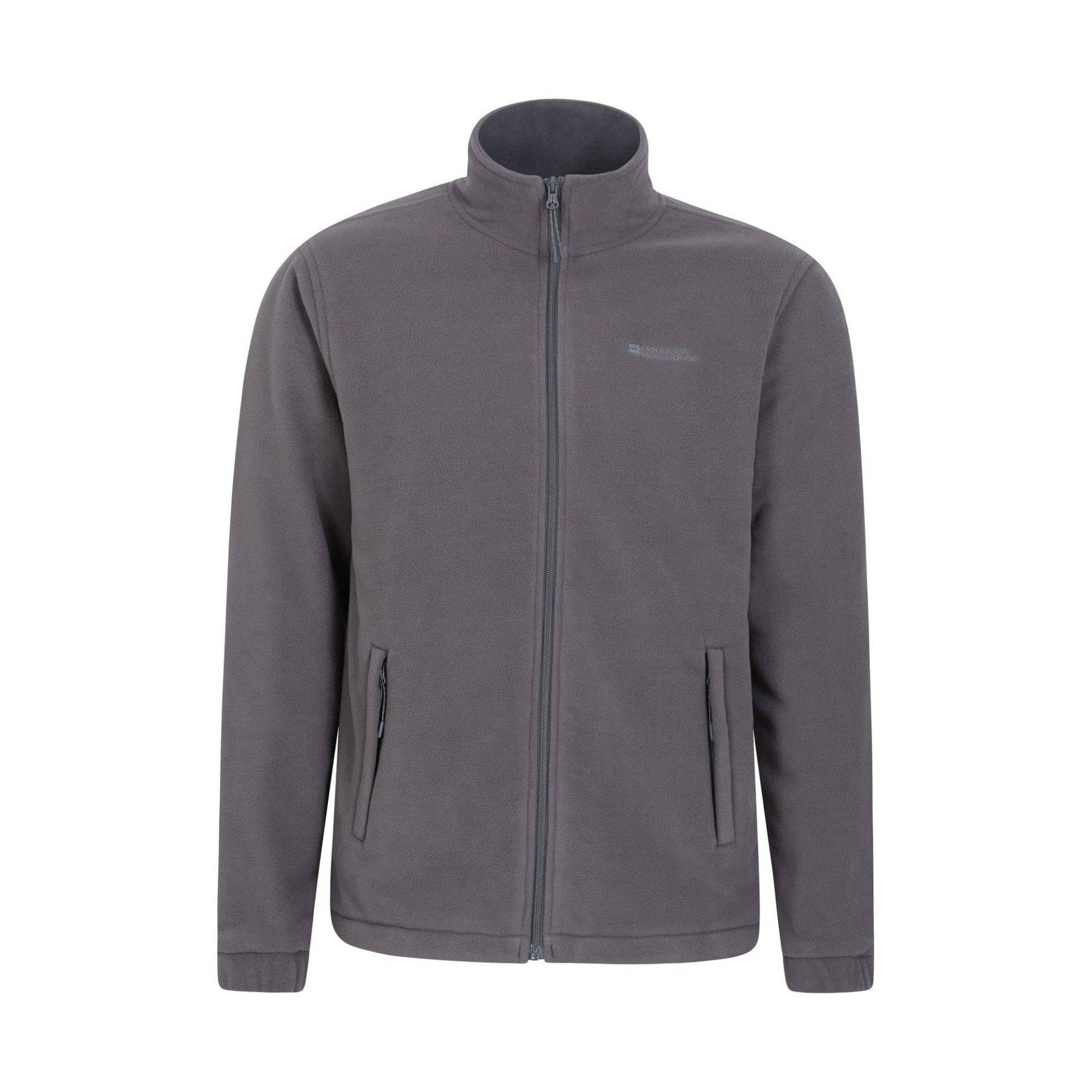 Bernard Ii Fleecejacke Winddicht Herren Grau S von Mountain Warehouse