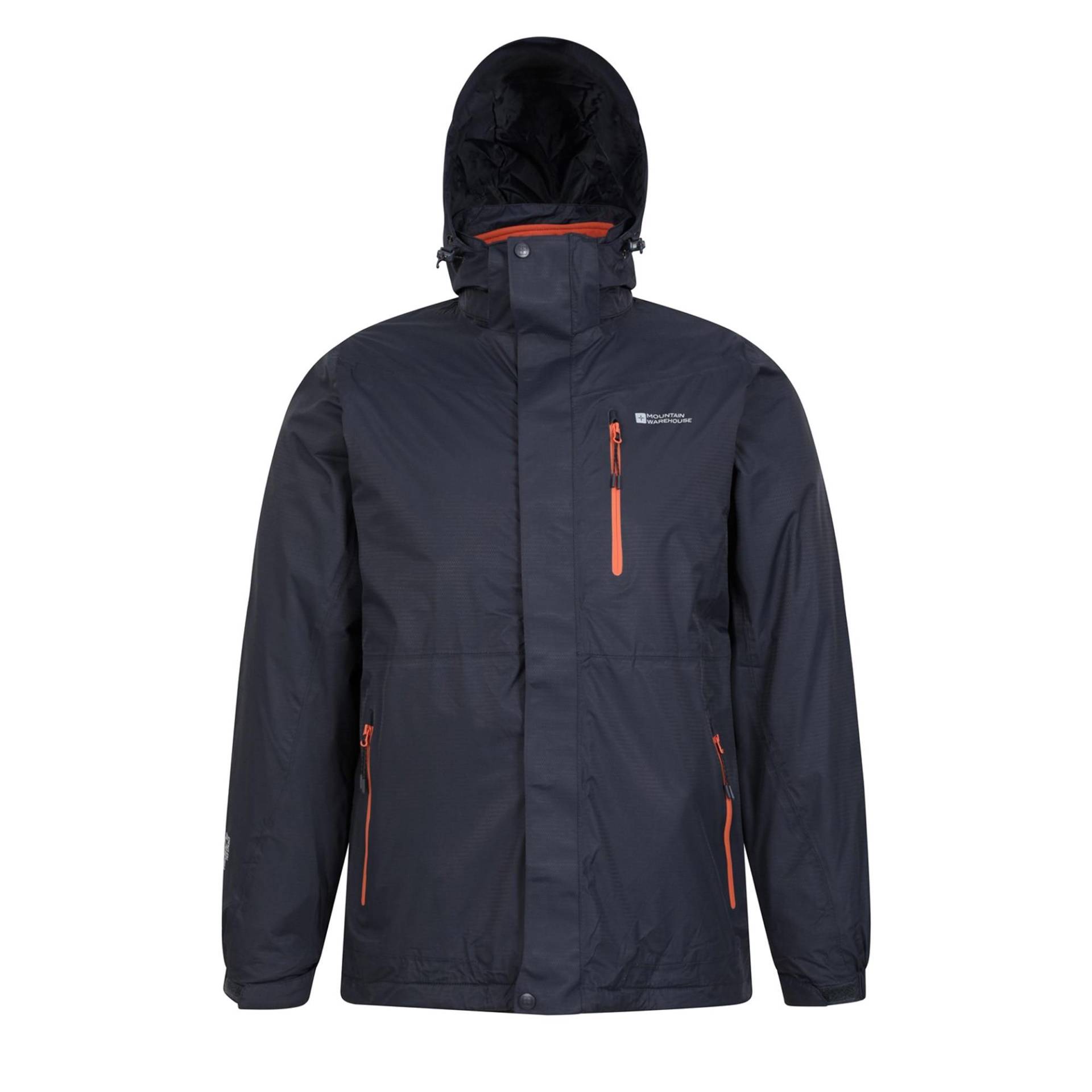 Bracken Extreme Jacke, Wasserfest 3 In 1 Herren Dunkelblau XS von Mountain Warehouse