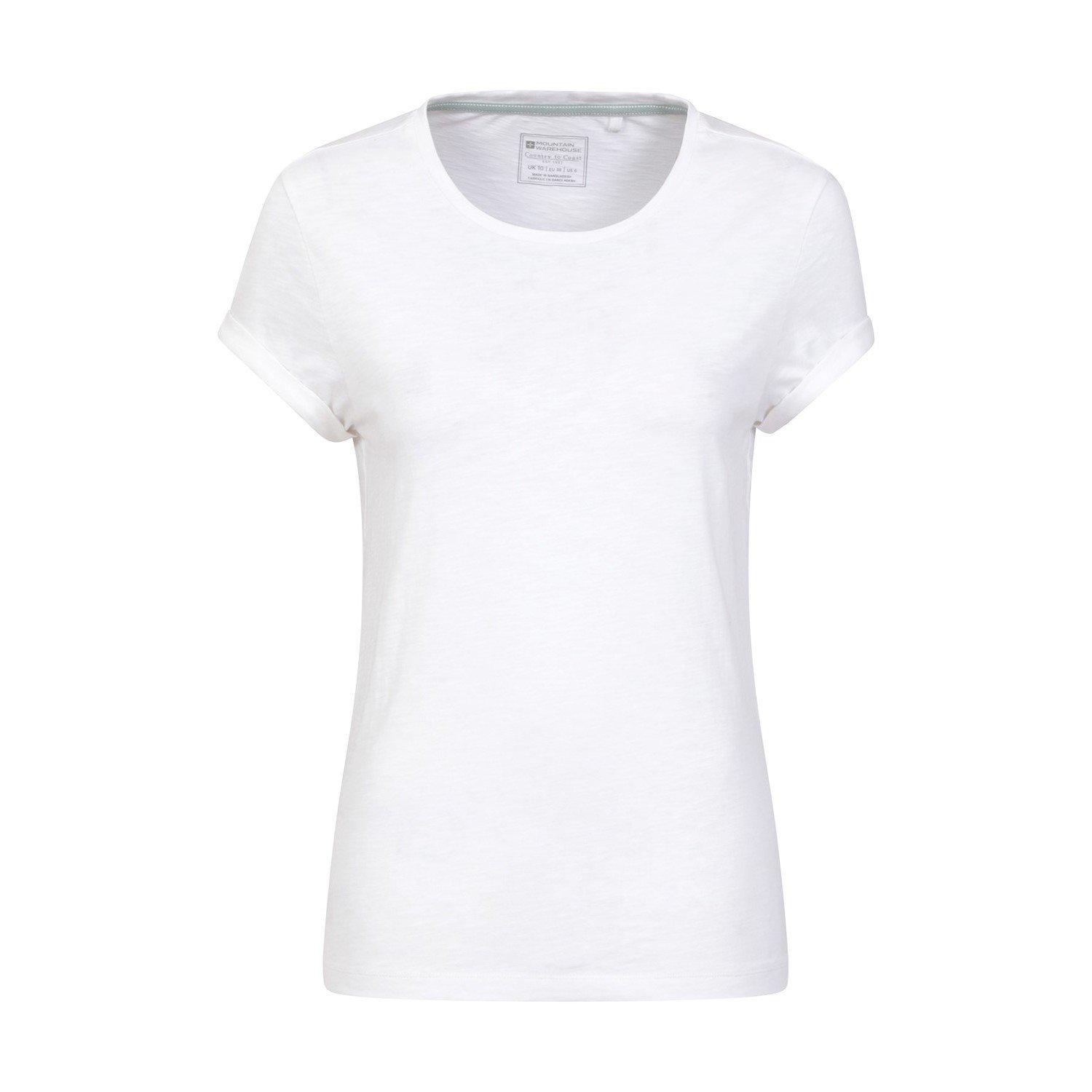 Bude Tshirt Damen Weiss 46 von Mountain Warehouse