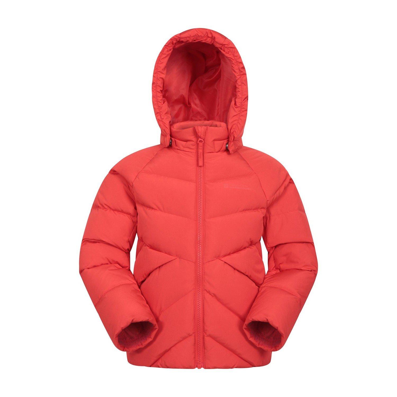 Chill Steppjacke Mädchen Orange 146/152 von Mountain Warehouse