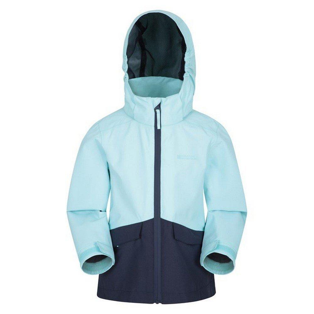 Cloud Burst Jacke, Wasserfest Mädchen Taubenblau 152 von Mountain Warehouse