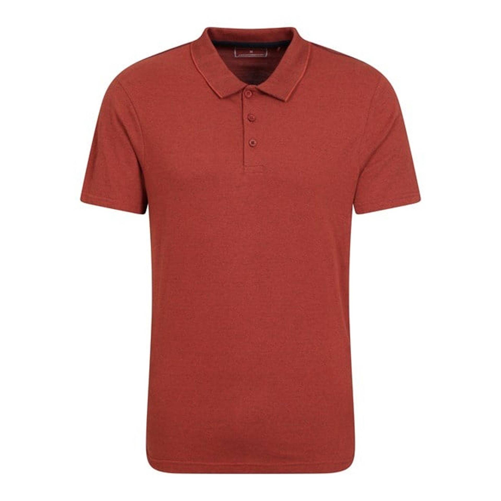 Cordyline Poloshirt Herren Rost XL von Mountain Warehouse